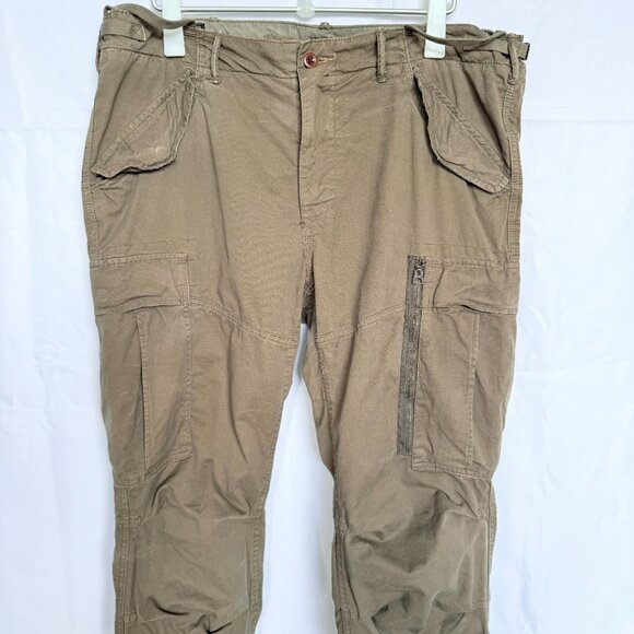 Polo Ralph Lauren Cargo Straight Fit Pima Pants 38/32 - Picture 3 of 10